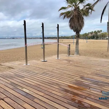 Apartbeach Maldivas Iii D Junto Playa Y Climatizado La Pineda